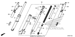 Front Fork (1) Schematic