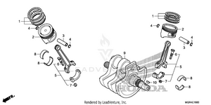 Crankshaft@piston Schematic