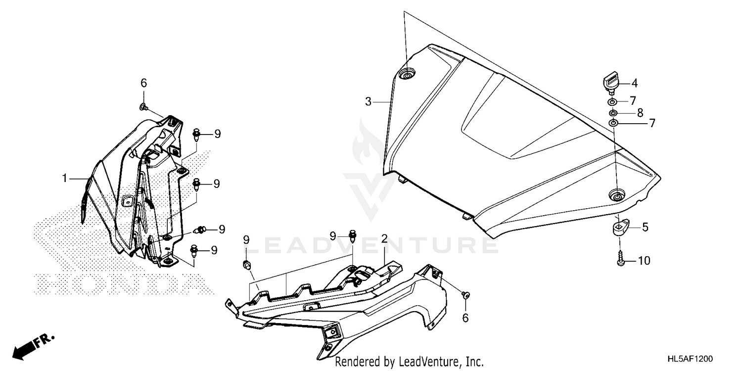 FRONT FENDER@HOOD