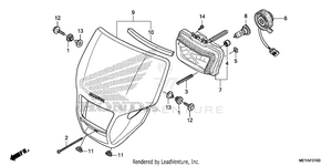Headlight Schematic
