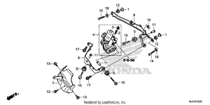 Front Power Unit         (cbr600ra) Schematic