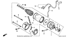 Starter Motor Schematic
