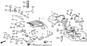 1200/i/aignition Coil + Rectifier 84-85 Schematic