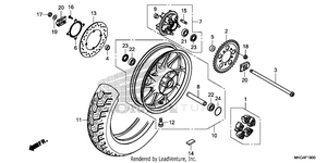 Rear Wheel Schematic