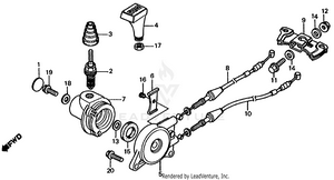 Shift Lever Schematic