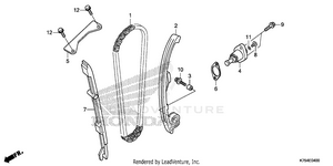 Cam Chain@tensioner Schematic