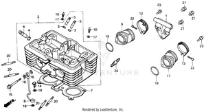 Cylinder Head Schematic
