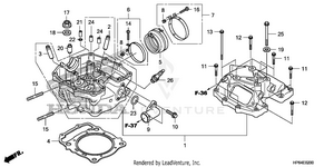 Cylinder Head Schematic