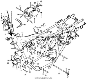Wire Harness + Frame Schematic