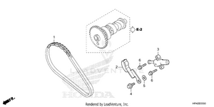 Cam Chain@tensioner Schematic