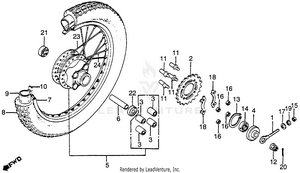 Rear Wheel Schematic