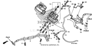 Front Valve Unit         (cbr600ra) Schematic