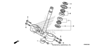 Steering Stem Schematic