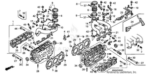Cylinder Head Schematic