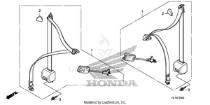 Seat Belts Schematic