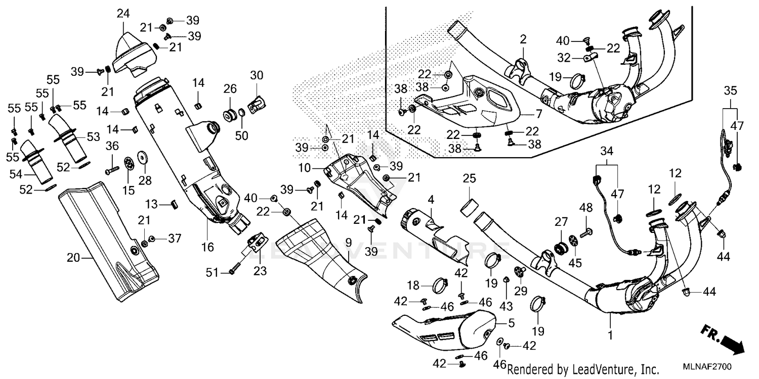 EXHAUST MUFFLER