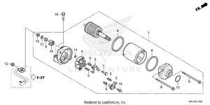 Starter Motor Schematic