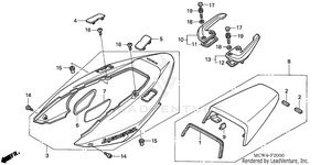 Rear Cowl Schematic