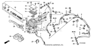 Front Brake Master       Cylinder Schematic