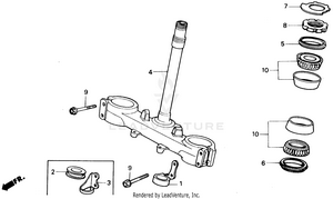Steering Stem Schematic
