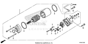 Starter Motor Schematic