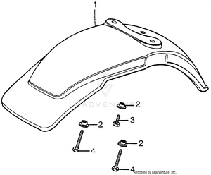 Front Fender Schematic