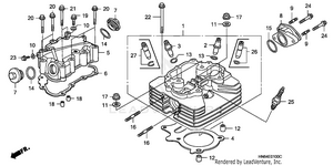 Cylinder Head Schematic