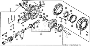 Final Driven Gear Schematic