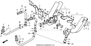 Exhaust Muffler Schematic