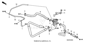 Air Injection Control Valve ('04-'07,a/cm) Schematic