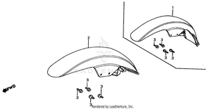 Front Fender Schematic