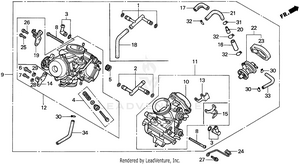 Carburetor Assy. Schematic