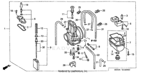 Carburetor ('02-'03) Schematic