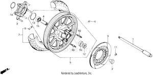 Rear Wheel Schematic