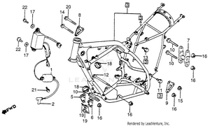 Frame + Ignition Coil 83 Schematic