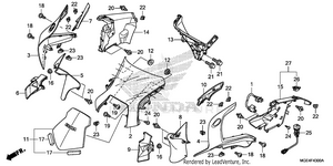 Upper Cowl Schematic