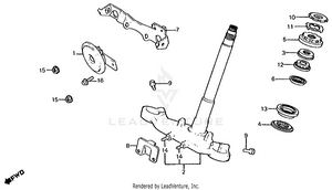 Steering Stem + Horn Schematic