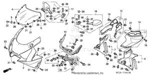 Upper Cowl (2) Schematic