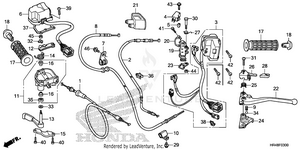 Handle Lever@switch@cable Schematic
