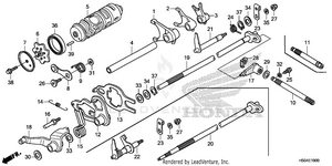 Gearshift Drum Schematic