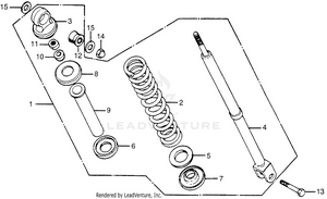 Rear Shock Absorber Schematic