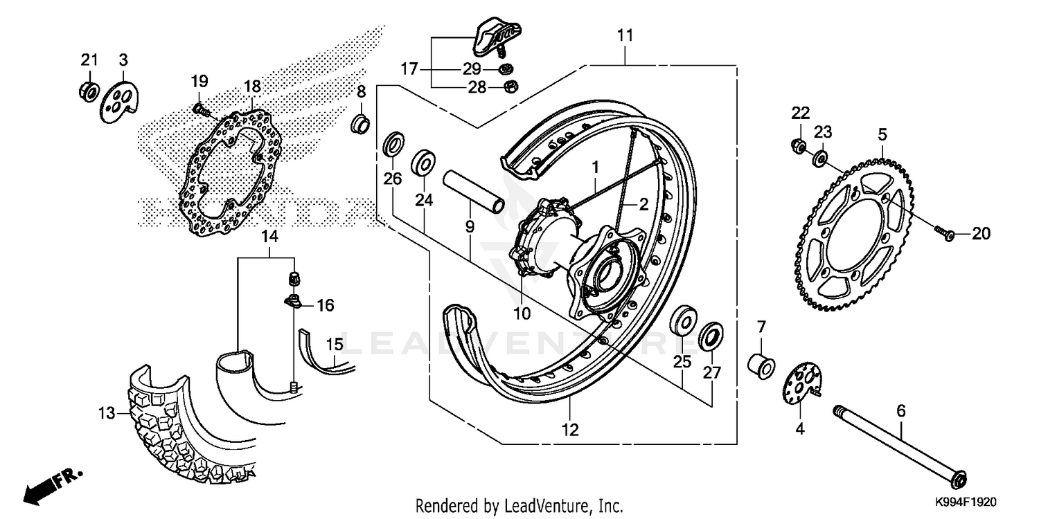 REAR WHEEL