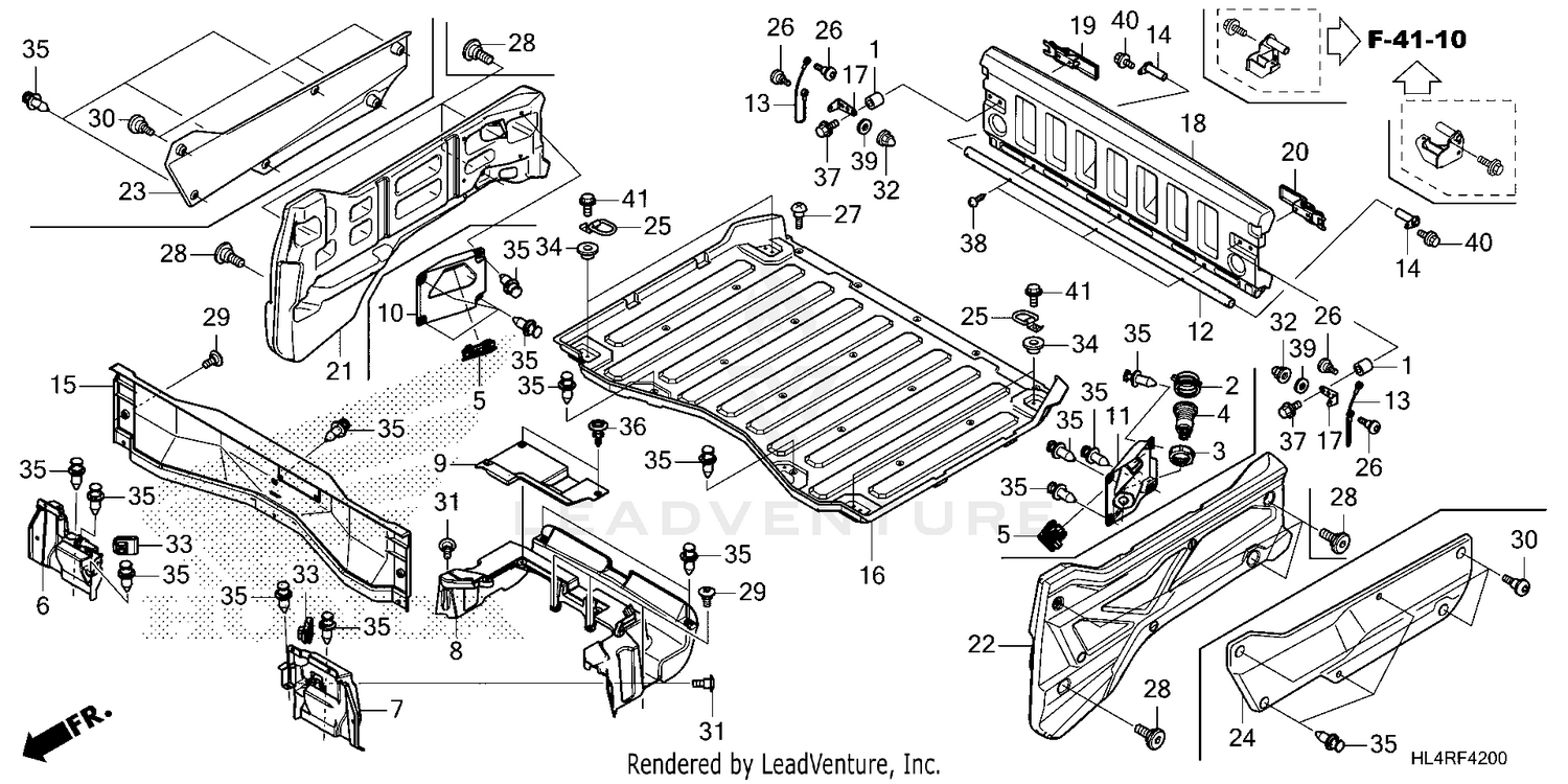 BED PLATE@REAR GATE (1)