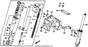 Front Shock Absorber Schematic