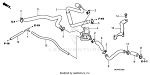 Air Injection Control    Valve (a,cm) Schematic
