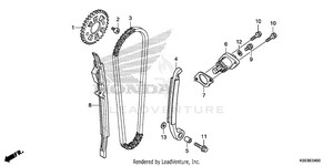 Cam Chain@tensioner Schematic