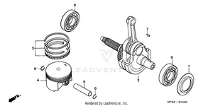 Crankshaft@piston Schematic