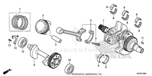 Crankshaft@piston Schematic