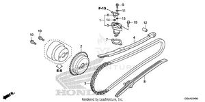 Cam Chain@tensioner Schematic
