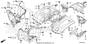 Rear Fender Schematic